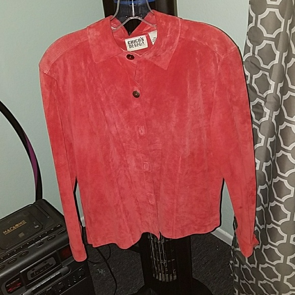 RED SUEDE Shirt - Picture 1 of 2